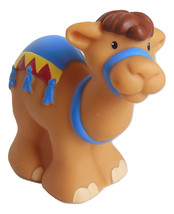 Fisher Price Camel Noahs Ark Nativity Camel with Blue Yellow Red Blanket - £4.77 GBP