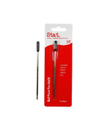 Stat Cross Ballpoint Pen Refill Fine (Pack of 10) - Black - £31.89 GBP