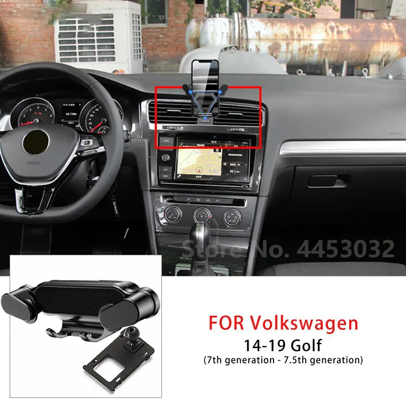 Gravity Car Accessories Mobile Phone Holder For Volkswagen GOLF 7 7.5 MK7 2019 - £8.36 GBP