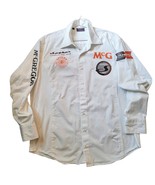 Spyker Formula One Team McGregor XL Men White Long Sleeves Dress Shirt C... - £51.94 GBP