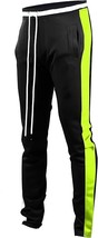 NEW MENS black premium slim fit athletic urban style pants, bottoms SMALL - $235.76 MXN