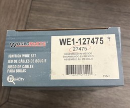 WE1-127475 World Parts Automotive Spark Plug Wire Set Worldparts 27475 - £13.63 GBP