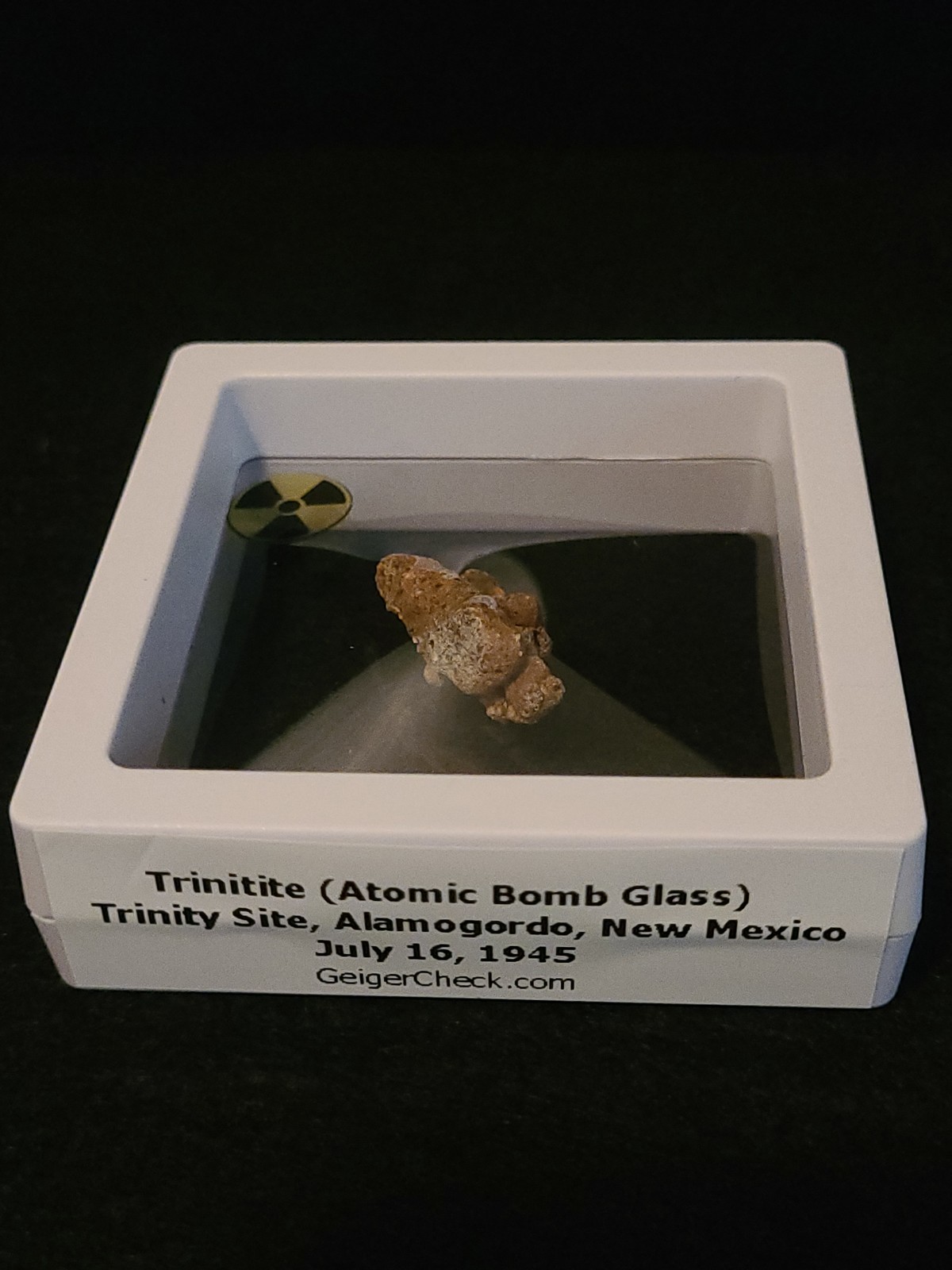 Primary image for Trinitite – AKA Alamogordo glass or Atomic Age glass