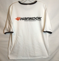 Hankook Performance Tires White Ringer 100% Cotton T Shirt XL Beefy 46-4... - $33.81
