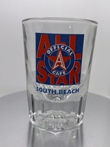 All Star Cafe Shot Glass South Beach Miami Double Shot Heavy Thick Glass - £6.18 GBP