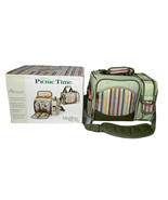 NEW Picnic Time Riviera Collection Malibu Insulated Picnic Cooler Tote F... - $93.96 CAD