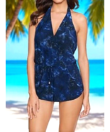 Magicsuit Women&#39;s Tie-Dyed Romper-Style One-Piece Swimsuit SIZE: 8 Retai... - $57.85 CAD