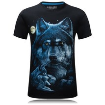 Blue Moon Mystical Wolf Shirt - £17.30 GBP