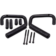 2x Front Insert Rollbar Grab Handle for Jeep Wrangler JK 2007-2017 2 &amp; 4... - £28.37 GBP