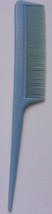 Vintage Long Blue Detangle Comb - $2.99
