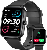 Smart Watch for Men Women Compatible with iPhone Samsung Android Phone 1.8&quot; Ki - £36.75 GBP