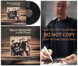Bruce Hornsby Signed The Way It Is Album COA Proof Vinyl Record Autographed - $346.49