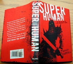 Michael Carroll 2010 hcdj 1st prt SUPER HUMAN (New Heroes 4) YA dystopia tyranny - £7.75 GBP