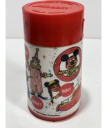 1977 Aladdin Disney Vintage The New Mickey Mouse Club Red Thermos w/ Lid - $19.90 CAD