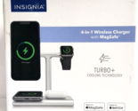 Insignia 4-in-1 15W Fast Charging Stand Wireless Charger with Magsafe OP... - $43.53