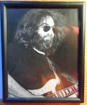 Jerry Garcia Grateful Dead Framed Picture circa 1980  8*10 Inch VG Believe Hamil - £55.85 GBP