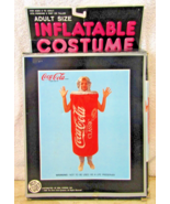 New 1988 Coca-Cola Adult Size Inflatable Costume Ben Cooper Item #3106 - $78.21