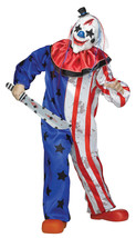 Fun World Evil Clown Costume, Medium 8 - 10, Multicolor - £99.37 GBP