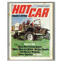 Hot Car Magazine December 1978 mbox2631 Desert Rat  First Paris cruise report - £3.12 GBP