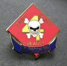 Us Marine Corps 4th Reconnaissance Battalion Lapel Pin Badge 1 Inch Usmc Recon - £4.51 GBP