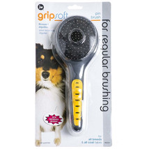 JW GripSoft Pin Brush: Professional Coat Care Tool - $5.89+