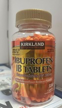 NEW! Kirkland Signature™ Ibuprofen 200 mg IB Tablets, 500 Caplets - £7.25 GBP