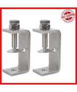 304 Stainless Steel C Clamps - 65mm Adjustable Jaw for Versatile Use - $38.10 CAD