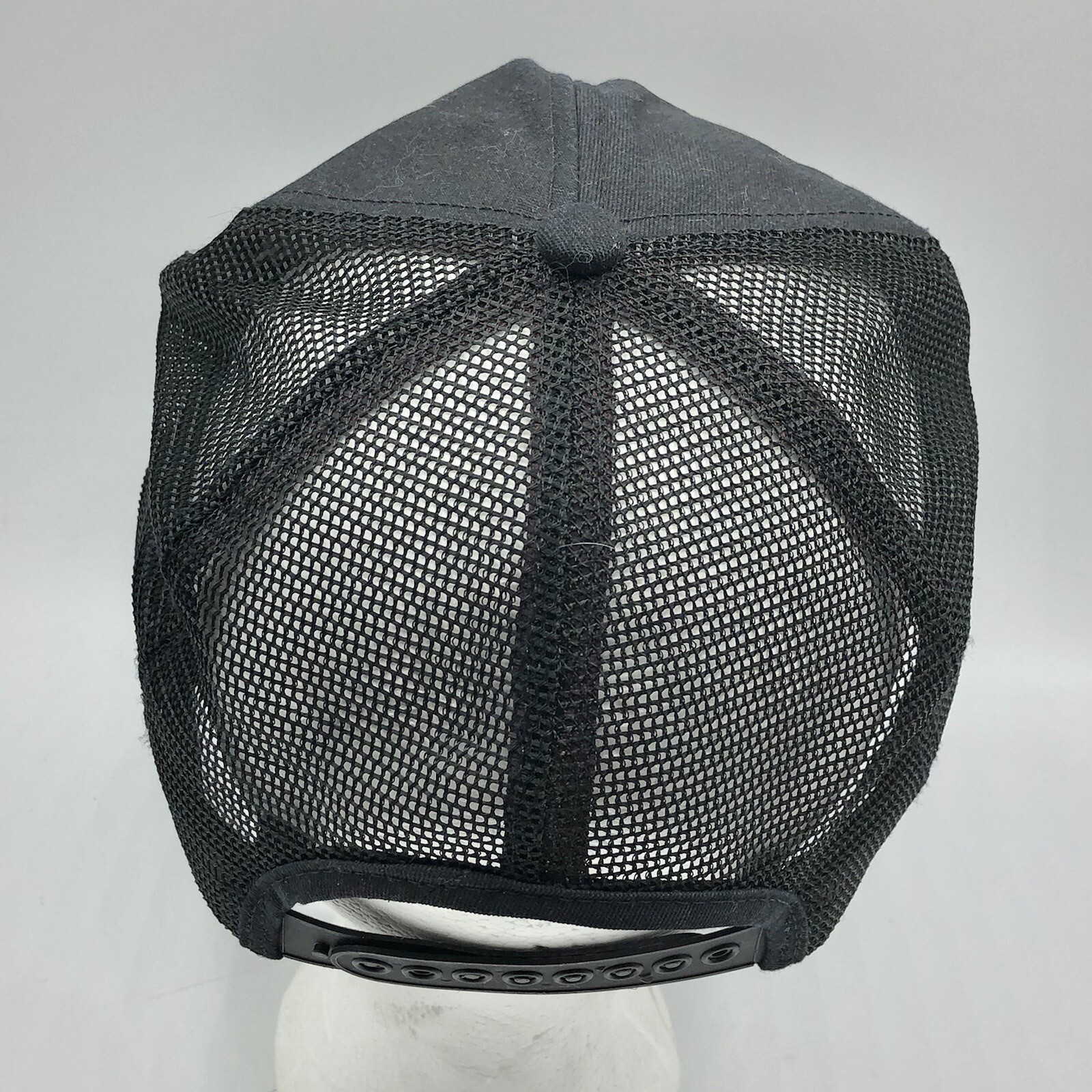 Vintage NK Northrup King Seeds Mesh Embroidered Snapback Hat Cap K Products USA Item image 3