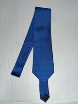 Alynn Men&#39;s Tie Blue w/ Silver Stethoscopes - £11.62 GBP