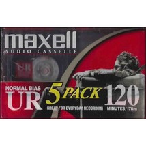 Maxell UR 90 Normal Bias Blank Audio Recording Cassette Tape, Low Noise, 90 Minu - £20.52 GBP