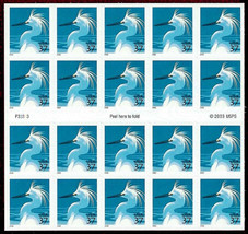 3830De 37¢ Egret &quot;USPS&quot; Microprinted on Bird&#39;s Breast Cat $110.00 - Stuart Katz - £36.08 GBP