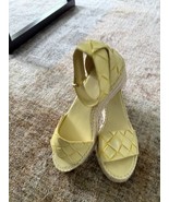 Franco Sarto Womens L-Clemens Yellow Espadrilles Size 9.5 (7719597) - $39.59 CAD