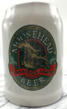 Moosehead Beer Stein Mug 12 oz Canadian Lager Ceramic Pub Barware - $14.84