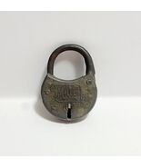1940s Antique Miller Mini Padlock No Key Metal Collectible 1.75&quot; - €52,79 EUR
