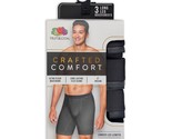 Fruit of the Loom Crafted Comfort Long Leg Boxer Briefs 3 Pack Men&#39;s 2XL... - $9.84
