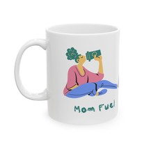 MOM FUEL Coffee Lover&#39;s Ceramic Mug, Relaxation Gift, Fuel Your Day Drin... - $264.67 MXN+