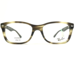 Ray-Ban Vista Montature RB5228 5798 Marrone Verde Horn Rosso Bordeaux 53... - $74.22