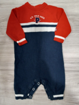 Polo Ralph Lauren Baby Romper One Piece Size 0-3 Months Outfit - £11.77 GBP