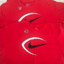 Nike Mens S/S Tee Shirts Football Graphic Dri Fit XXL Athletic Cut (2)Sh... - $34.65