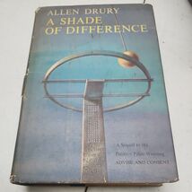 Vintage A Shade of Difference A Novel by Allen Drury Doubleday HC 1962 - €12,72 EUR