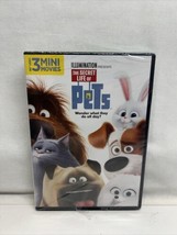 The Secret Life of Pets [New DVD] Slipsleeve Packaging, Snap Case Factory Sealed - £7.52 GBP