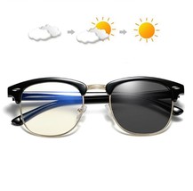 Photochromic Blue Light Glasses Blue Blocking Sunglasses Computer Gaming... - $14.50