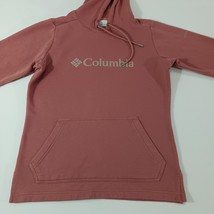 Columbia XL9550 Women's XS Peach Cotton Drawstring Hoodie Pullover Sweatshirt image 11