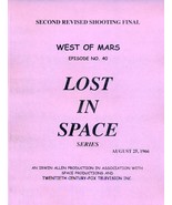 1966’s LOST IN SPACE: WEST OF MARS Episode #40 TV series script - $35.07 CAD