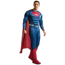 Rubie&#39;s Mens Batman v Superman Dawn of Justice Deluxe Superman Costume P... - £47.37 GBP
