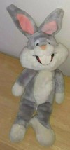 Vintage Bugs Bunny Plush Mighty Star Warner Brothers Stuffed Animal Rabbit - £15.91 GBP