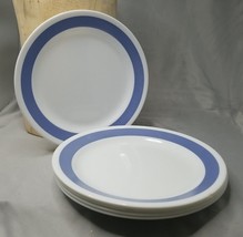 Corelle Periwinkle Sundance 7 1/4&quot; Salad Dessert Plate Set Of 5 Some Cha... - £7.73 GBP