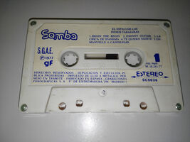 The Style Of The Indios You Will Work - Cinta Tape Cassette 1977 Sin Caja - $9.45