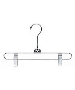 Only Hangers 12&quot; Metal Pant/Skirt Hanger No Loop - Box of 25 - $50.09