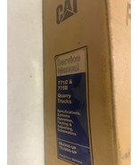 Caterpillar 771C 775B Quarry Trucks SENR6845 Service Manual Testing Adju... - $6,247.22 MXN